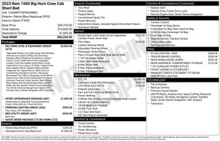2023 RAM 1500 Big Horn/Lone Star