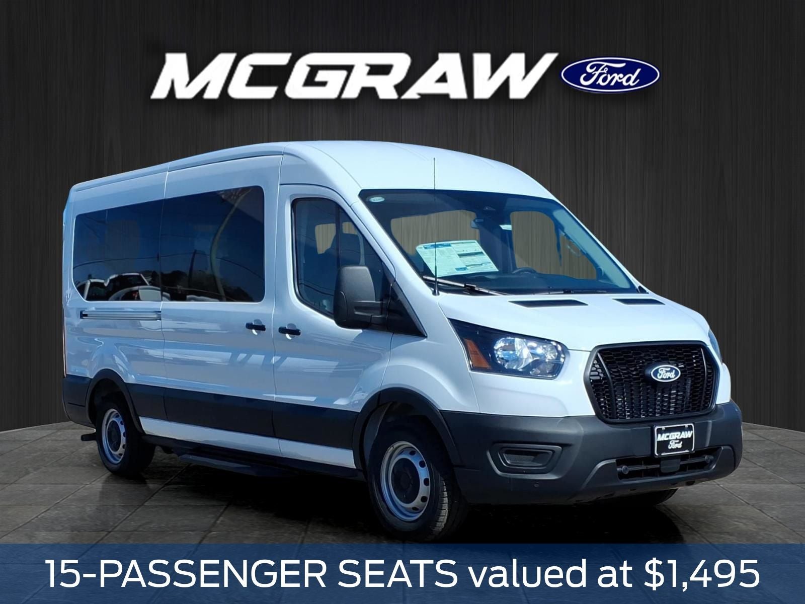 2026 Ford Transit Commercial Passenger Van XL