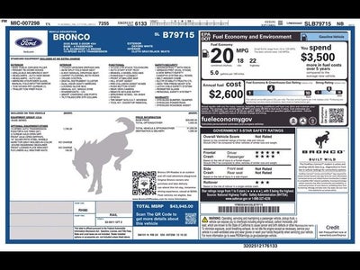 2025 Ford Bronco Base