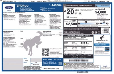 2026 Ford Bronco Big Bend®