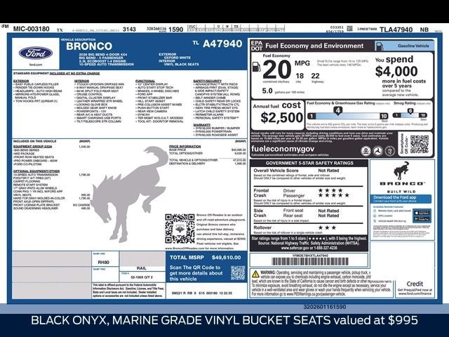 2026 Ford Bronco Big Bend®