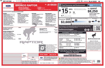 2024 Ford Bronco Raptor