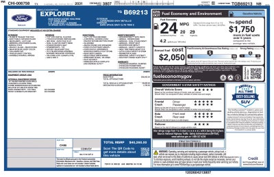 2026 Ford Explorer Active 100A