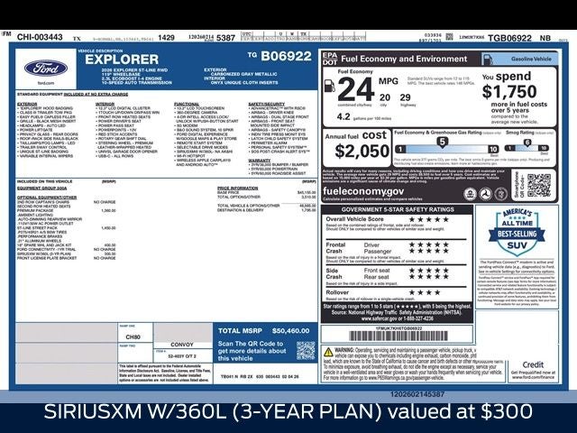 2026 Ford Explorer ST-Line