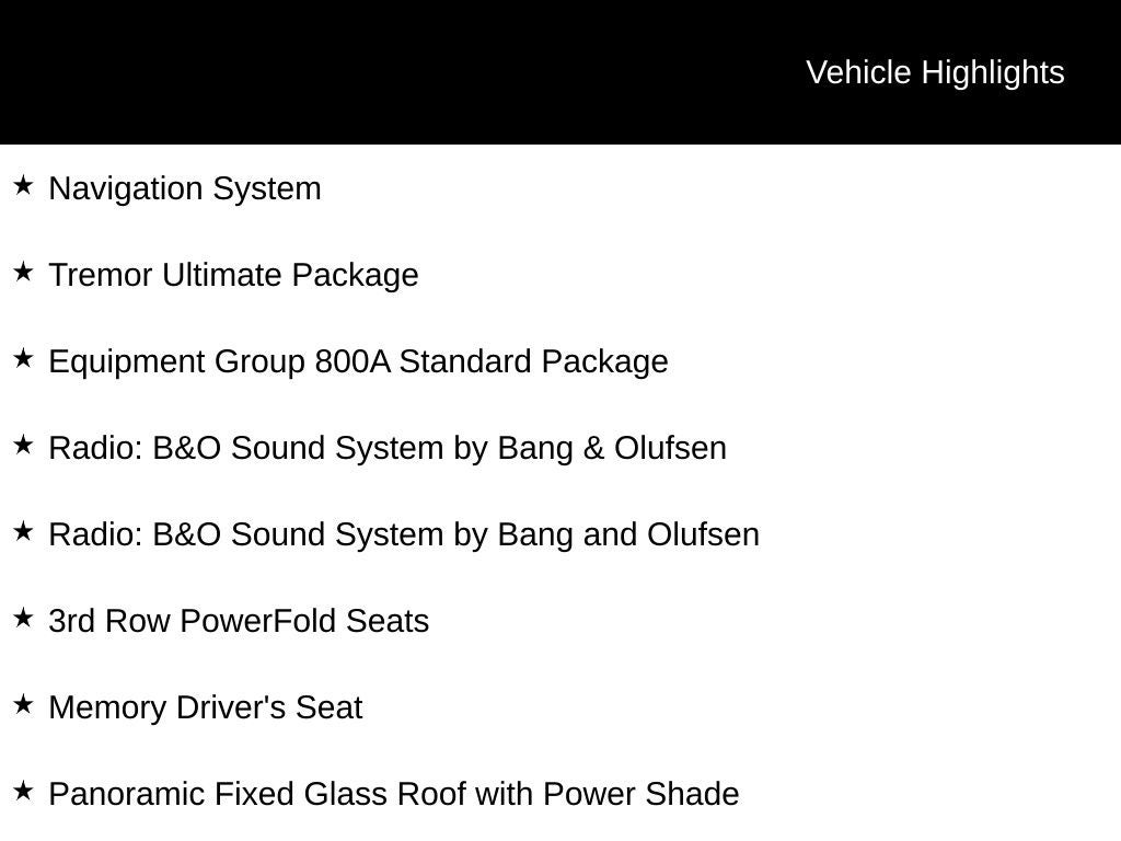 2026 Ford Explorer Tremor®