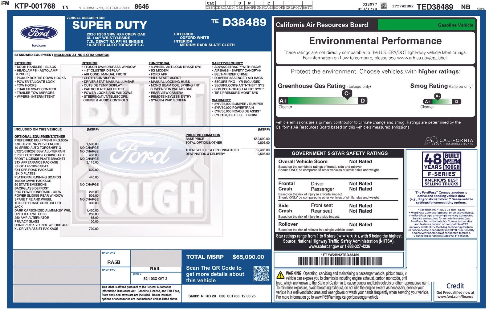 2026 Ford Super Duty F-250® XL