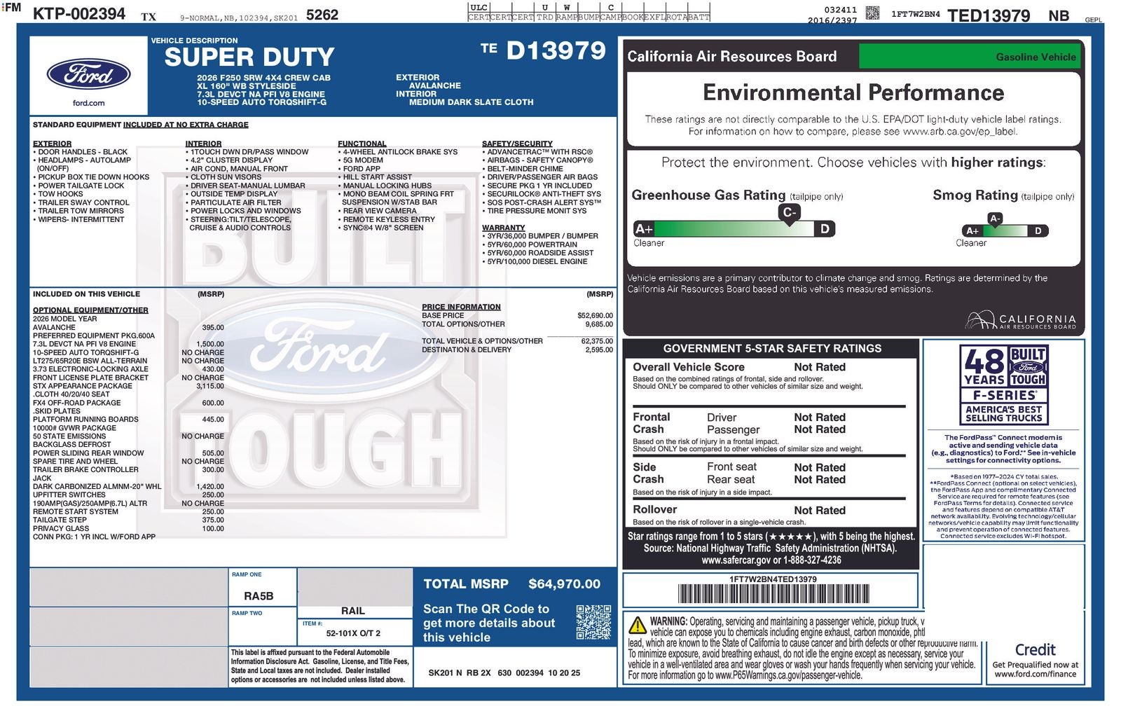2026 Ford Super Duty F-250® XL