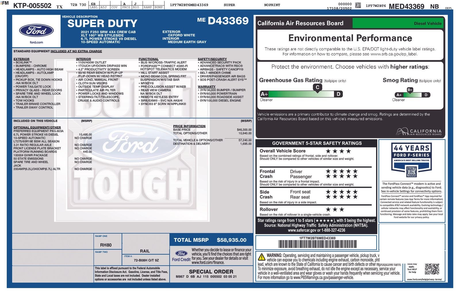 2021 Ford F-250SD XLT