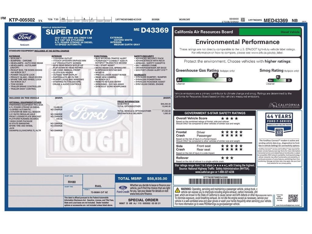 2021 Ford F-250 XLT