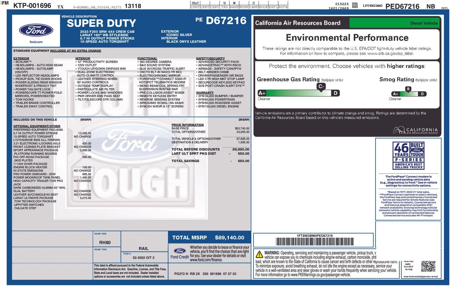 2023 Ford F-250SD Lariat