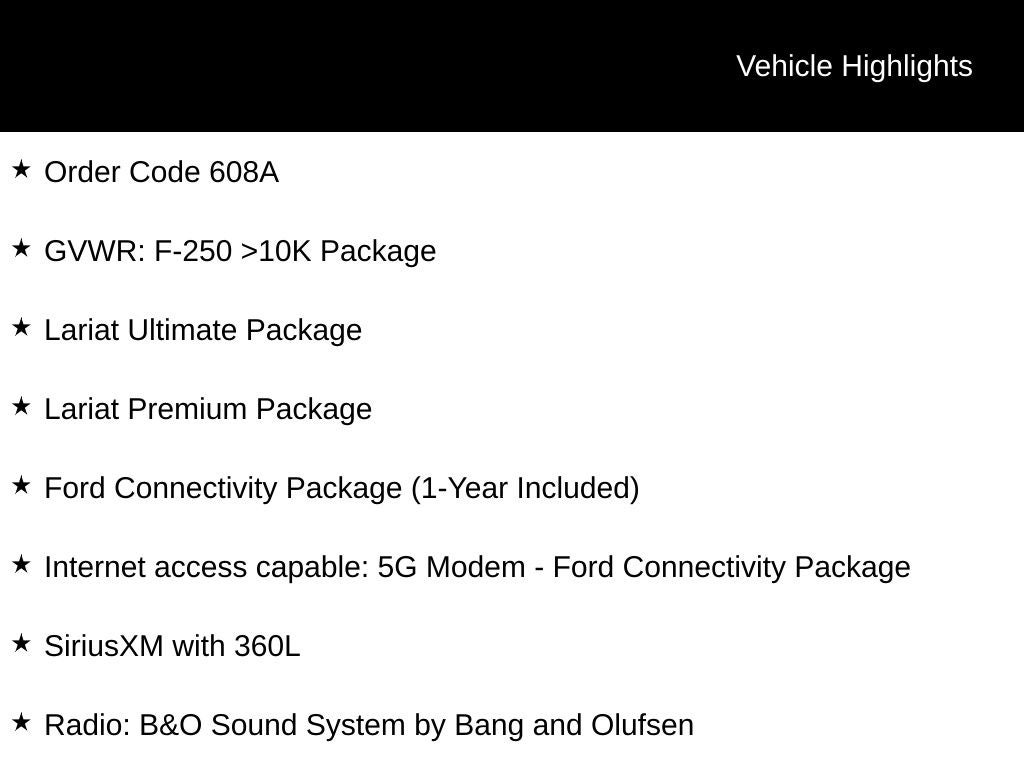 2026 Ford Super Duty F-250® Lariat®