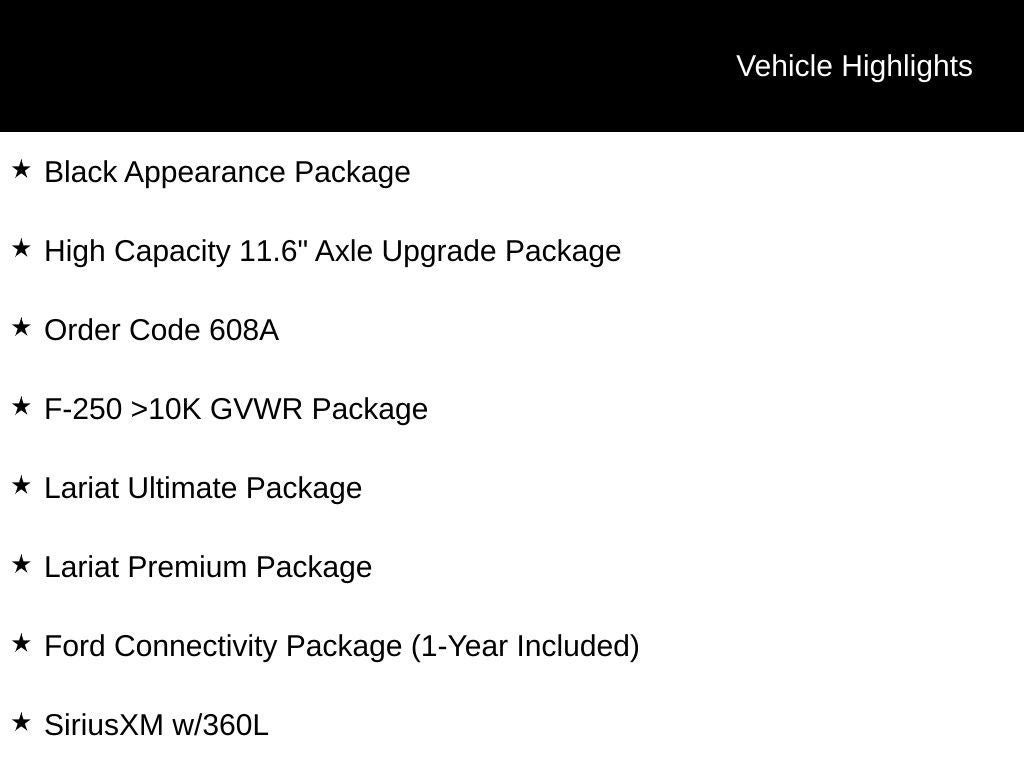 2026 Ford Super Duty F-250® Lariat®