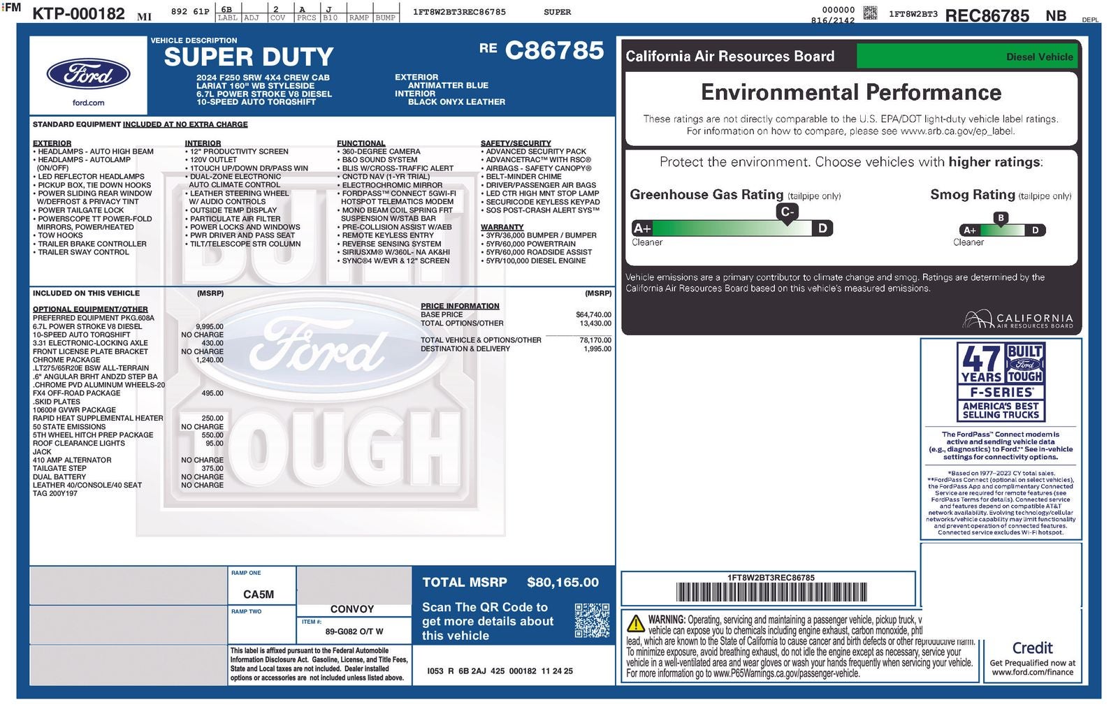 2024 Ford F-250SD Lariat