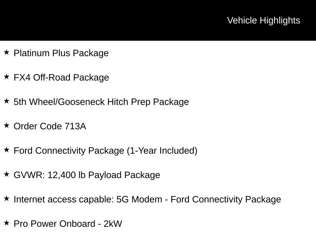 2026 Ford Super Duty F-350® Platinum®