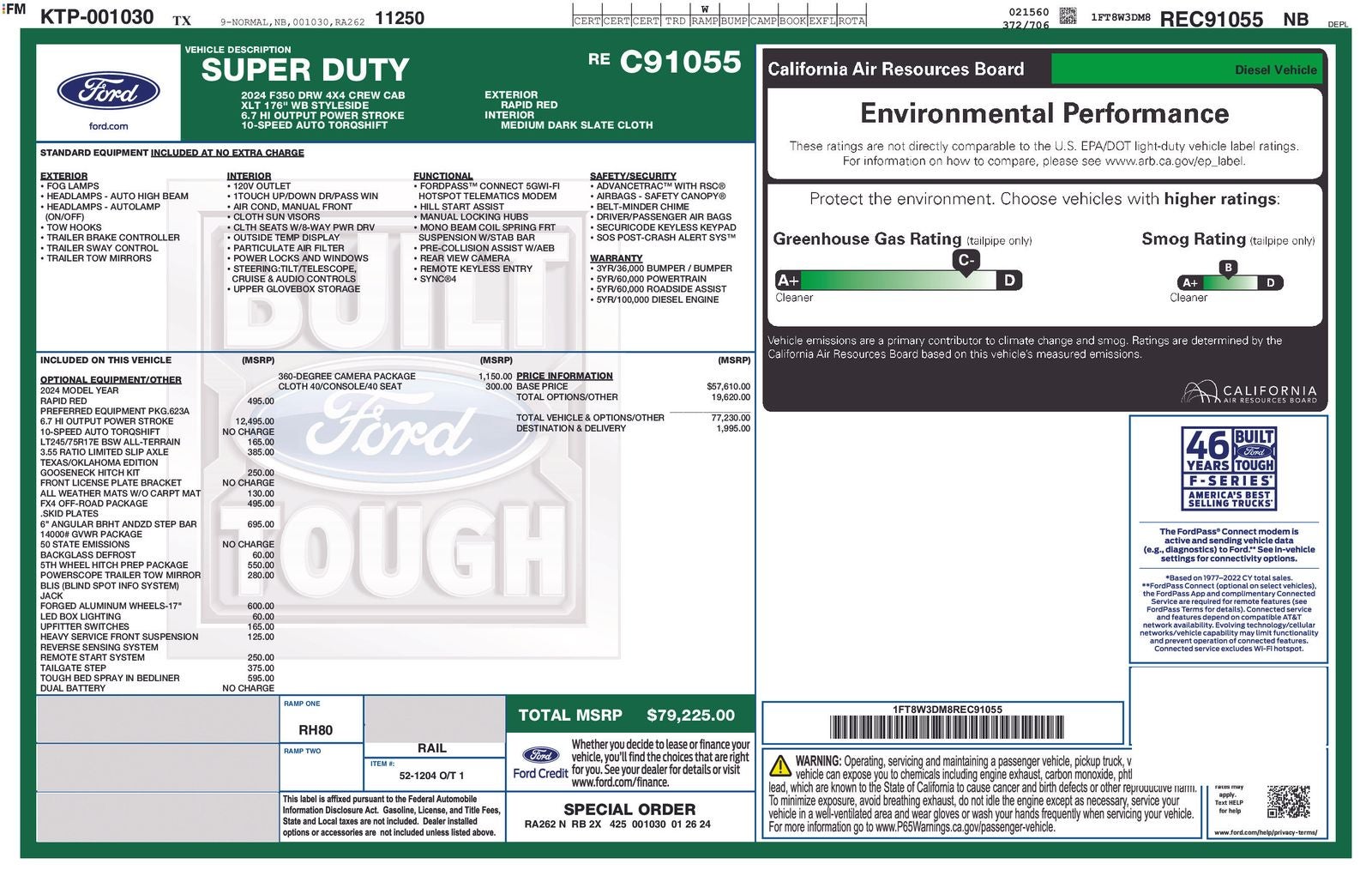 2024 Ford F-350SD XLT
