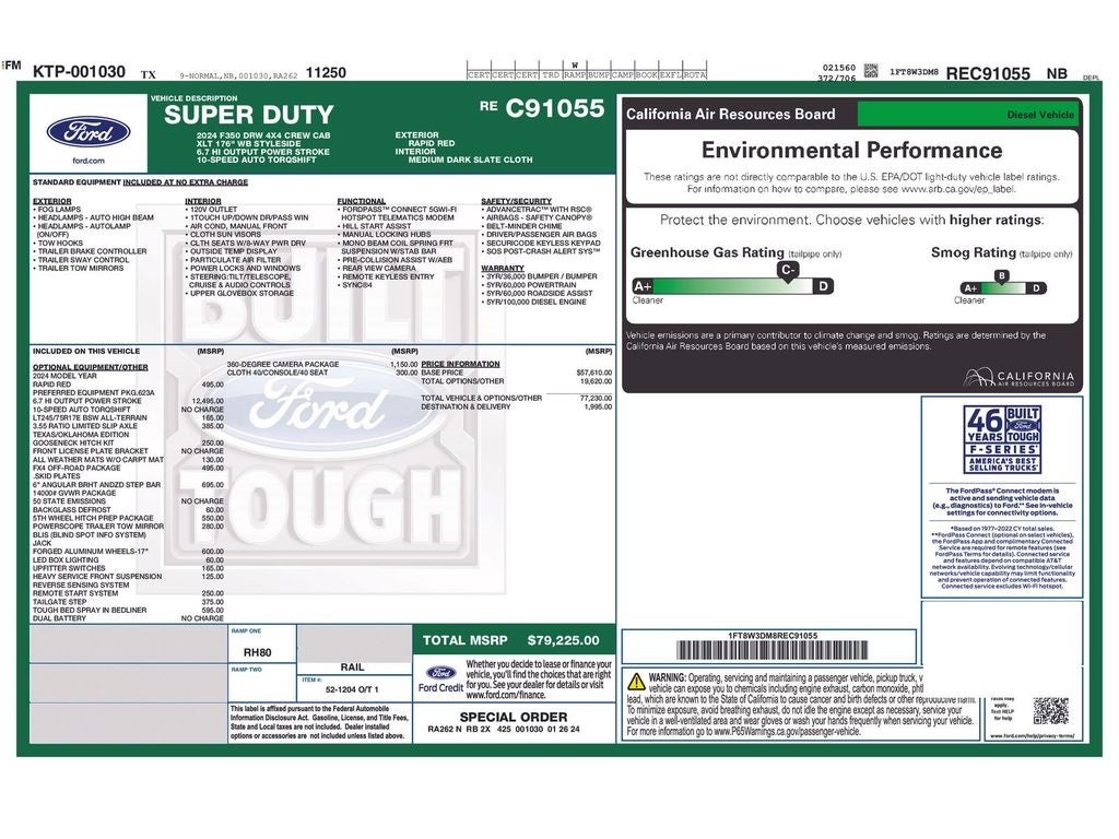 2024 Ford F-350SD XLT