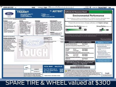 2026 Ford Transit Commercial Cargo Van