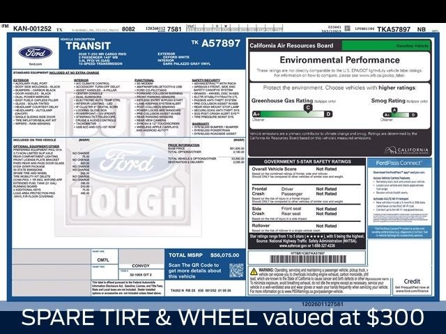 2026 Ford Transit Commercial Cargo Van