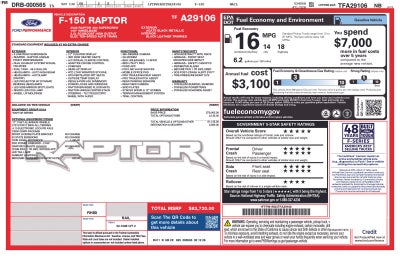 2026 Ford F-150 Raptor®