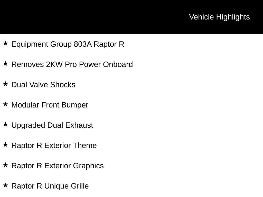 2025 Ford F-150 Raptor®