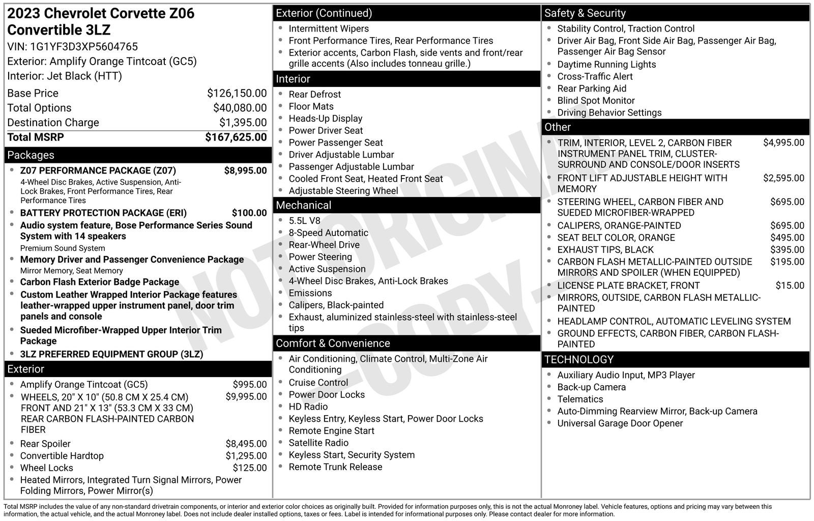 2023 Chevrolet Corvette Z06
