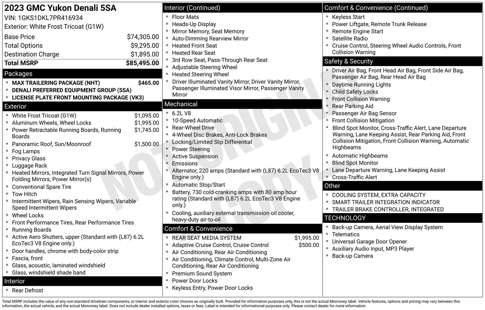 2023 GMC Yukon Denali