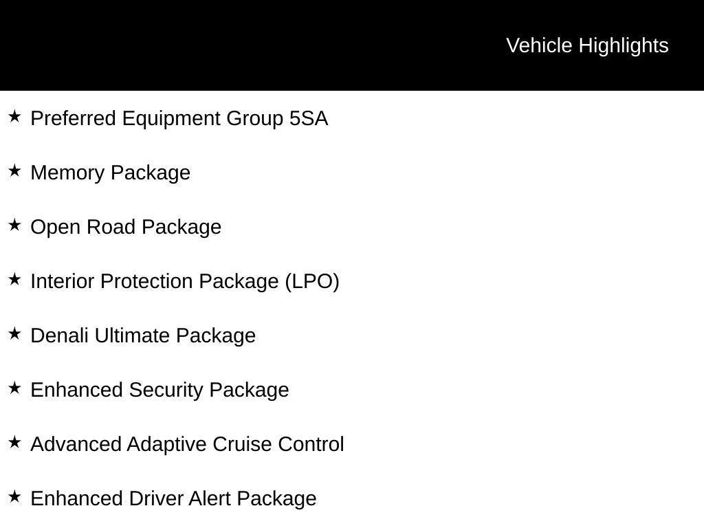 2019 GMC Yukon XL Denali