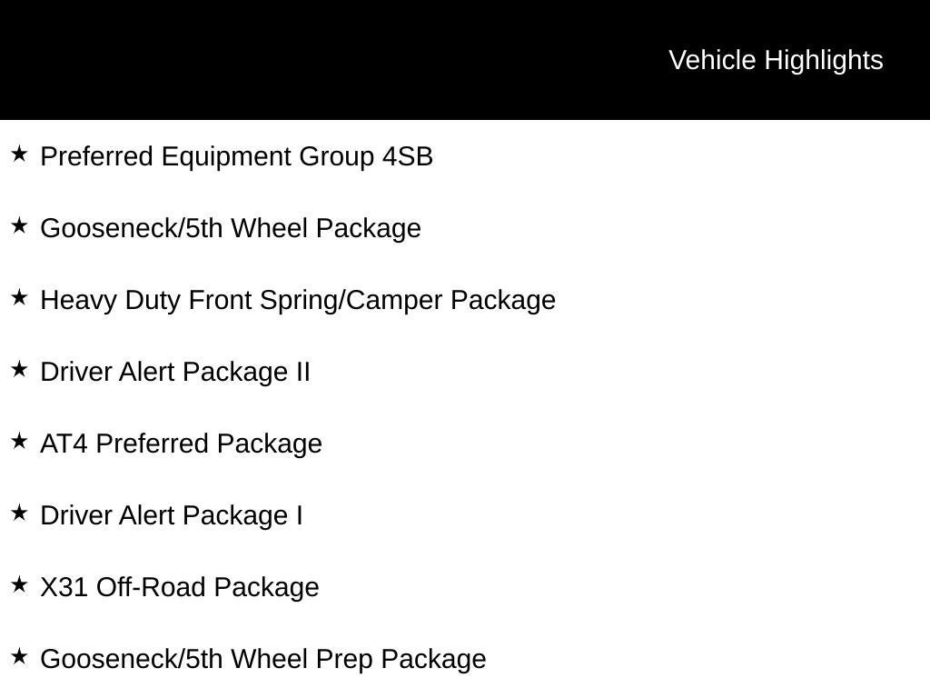 2022 GMC Sierra 2500HD AT4