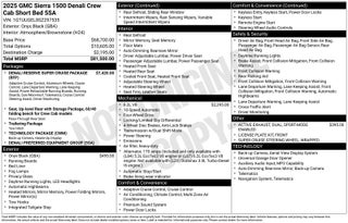 2025 GMC Sierra 1500 Denali