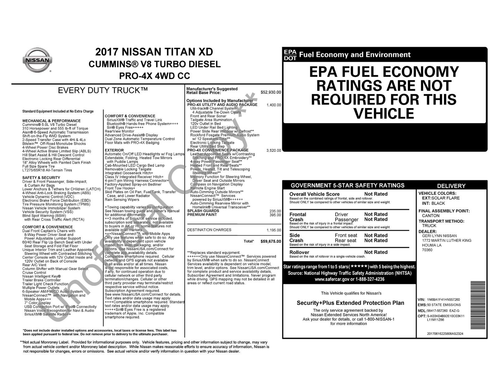 2017 Nissan Titan XD PRO-4X