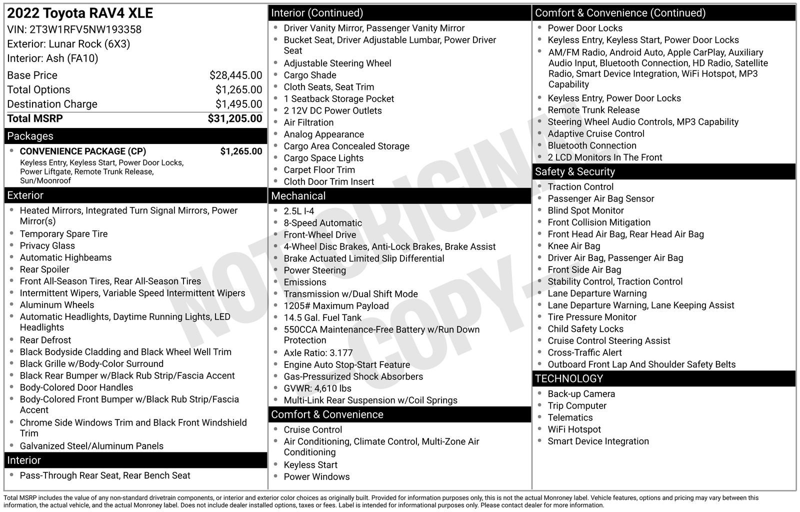 2022 Toyota RAV4 XLE