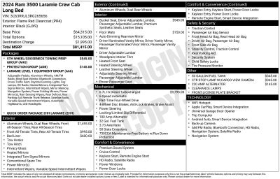 2024 RAM 3500 Laramie