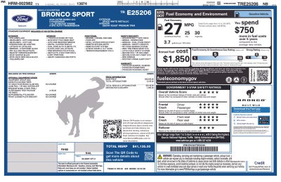 2026 Ford Bronco Sport Outer Banks®