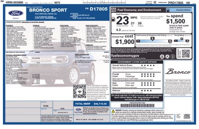 2023 Ford Bronco Sport Heritage Limited