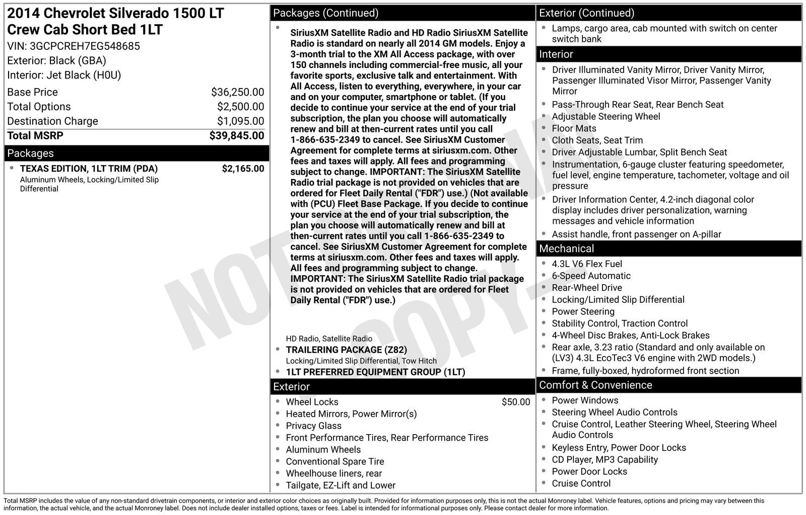 2014 Chevrolet Silverado 1500 LT LT1