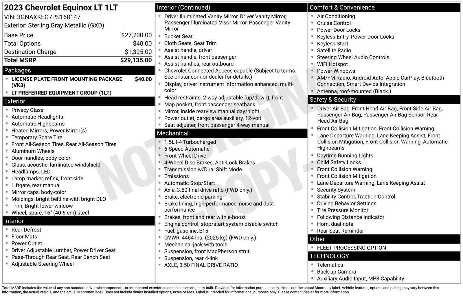 2023 Chevrolet Equinox LT