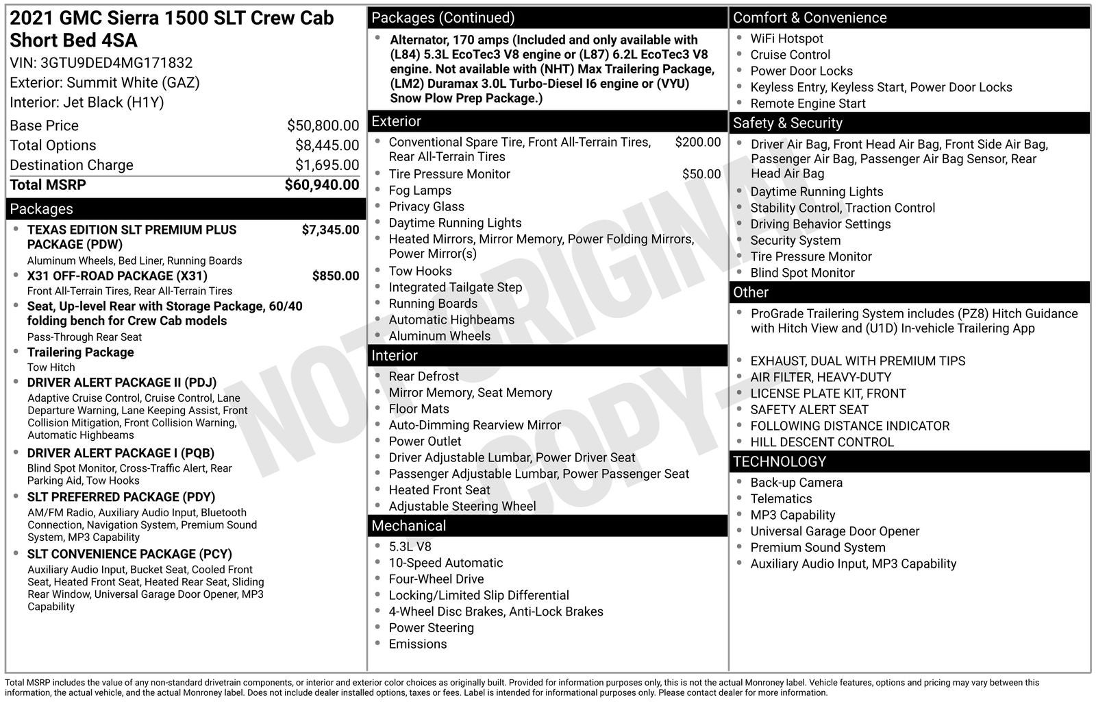 2021 GMC Sierra 1500 SLT