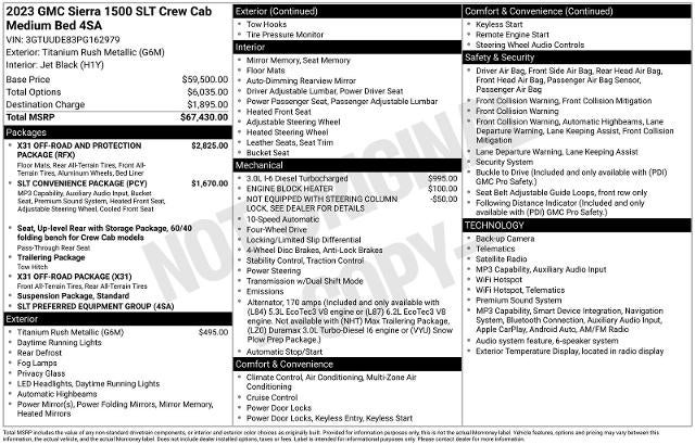 2023 GMC Sierra SLT