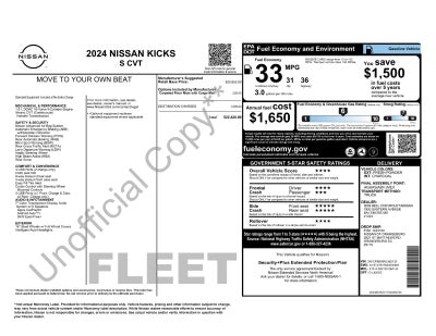 2024 Nissan Kicks S