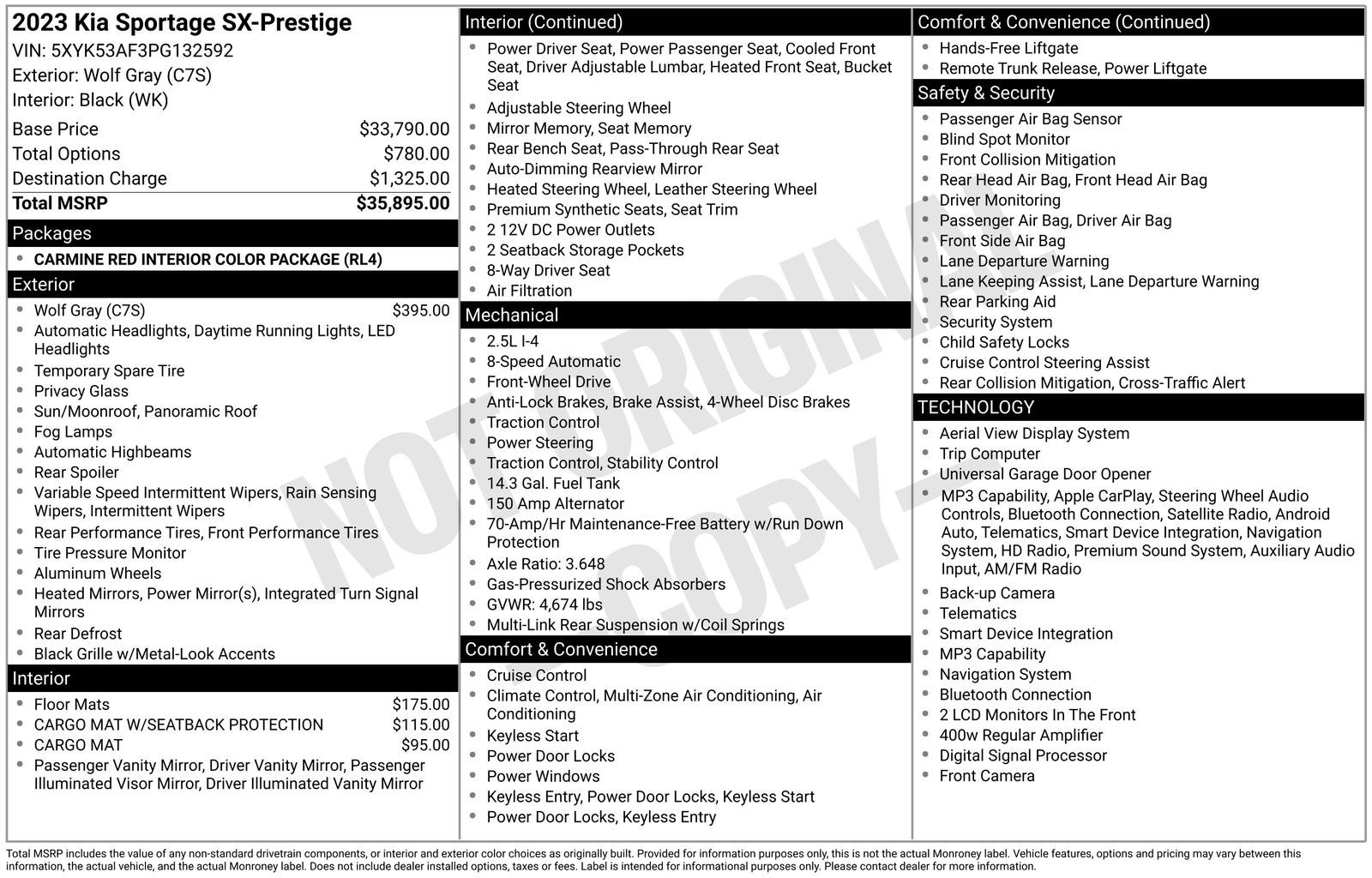 2023 Kia Sportage SX-Prestige