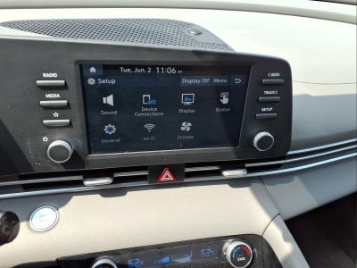 2025 Hyundai Elantra Hybrid Blue