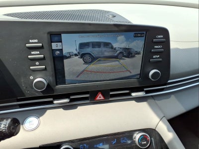 2025 Hyundai Elantra Hybrid Blue