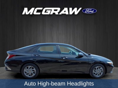 2025 Hyundai Elantra Hybrid Blue