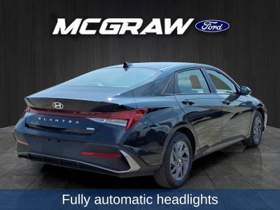 2025 Hyundai Elantra Hybrid Blue