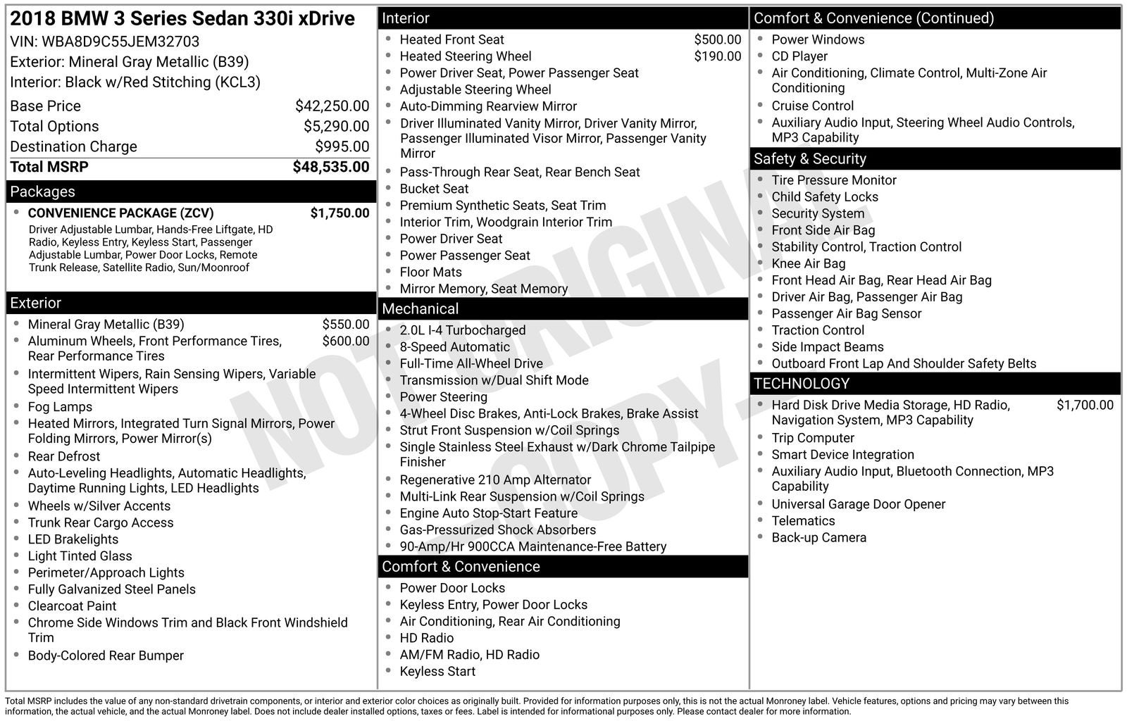 2018 BMW 3 Series 330i xDrive