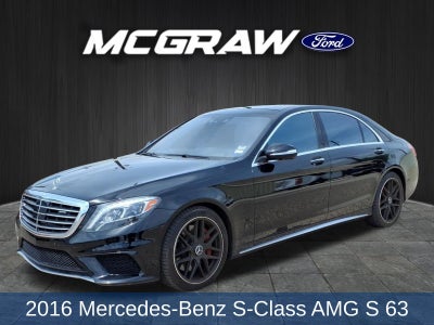 2016 Mercedes-Benz S-Class S 63 AMG® 4MATIC®
