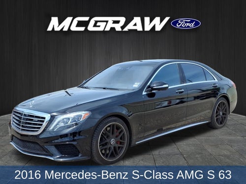 2016 Mercedes-Benz S-Class S 63 AMG® 4MATIC®
