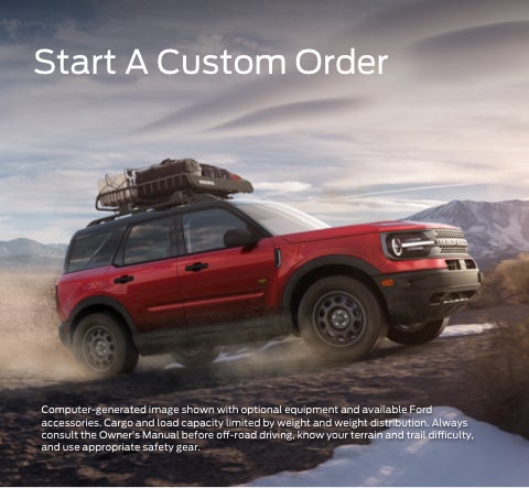 Start a custom order | McGraw Ford in Aransas Pass TX