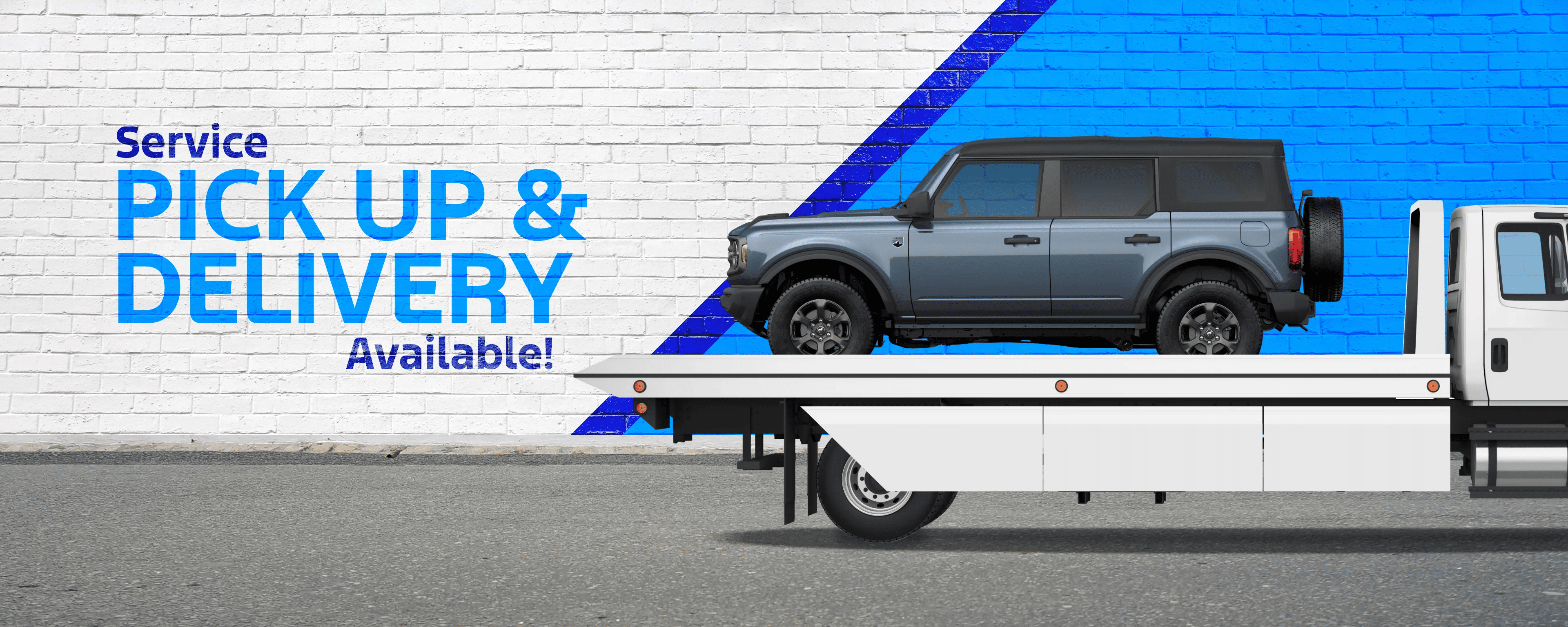 Pickup and Delivery at McGraw Ford in Aransas Pass TX